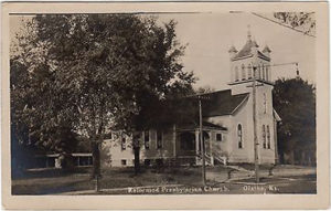 RP Church Olathe Kansas Postcard